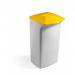 Durable DURABIN 40L Square - Strong Stylish Waste Recycling Bin - Grey 