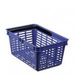 Durable Shopping Basket 19 Litre Blue - Pack of 1 1801565040