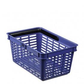 Durable Blue Shopping BASKET 19 Pack of 1 1801565040