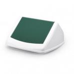 Durable DURABIN Flip-Lid Square 40 Green - Pack of 1 1801574012
