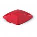 Durable DURABIN Square 40L Hinged Lid - Strong Recycling Waste Bin Lid - Red 1801621080