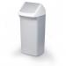 Durable DURABIN Contemporary Grey Square Recycling Bin + Swing Lid - 40L 1809798050