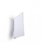 This photo features a pack of 10 durable warehouse signage displays. The signs, in A5 portrait layout, are made of magnetic material and are designed to easily label and organize aisles in a warehouse setting. The simple yet sturdy design ensures long-lasting use.