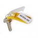 Durable Key Clips Organisational Label Hooks - 24 Pack - Assorted 