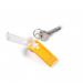 Durable Key Clips Organisational Label Hooks - 6 Pack - Yellow 