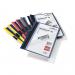 Durable DURACLIP 30 Sheet Document Clip File Folder - 25 Pack - A4 Assorted 