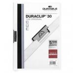 Durable DURACLIP 30 A4 Clip File White - Pack of 25 220002