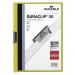 Durable DURACLIP 30 Sheet Document Metal Clip File Folder - 25 Pack - A4 Green 220005