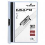 Durable DURACLIP 30 A4 Clip File Blue - Pack of 25 220006