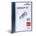 Durable DURACLIP 30 Sheet Document Clip File Folder - 25 Pack - A4 Dark Blue 