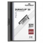 Durable DURACLIP 30 A4 Clip File Anthracite Grey - Pack of 25 220057