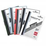 Durable DURACLIP 60 Sheet Document Clip File Folder - 25 Pack - A4 Assorted 220900