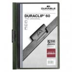Durable DURACLIP 60 Sheet Document Clip File Folder - 25 Pack - A4 Dark Green 220932