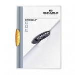 Durable SWINGCLIP A4 Clip Folder Orange - Pack of 25 226009