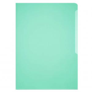 Durable Clear Plastic Cut Flush Document Wallet Folder - 50 Pack - A4