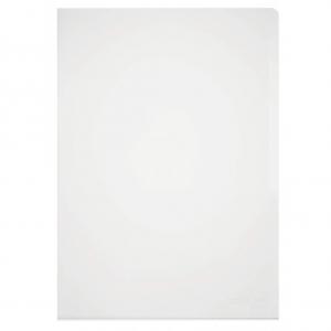 Durable Plastic Cut Flush Document Wallet Folder - 50 Pack - A4 Clear
