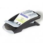 Durable VISIFIX Desk A-Z Index and Business Card Holder Black - Pack of 1 241301