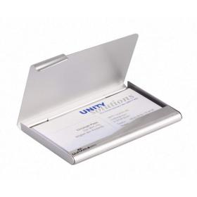 Durable Slim Recycled Aluminium Business Card Holder RFID - for 20 Cards - Metal 241523