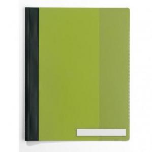 Durable Clear View Management File A4 Extra Wide Green Pack of 25
