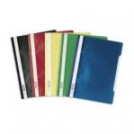 Durable Clear View Project Folder Document Report File - 25 Pack - A4 Assorted 252300