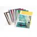 Durable Clear View Project Folder Document Report File - 25 Pack - A4 Assorted 