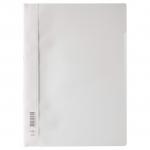 Durable Clear View Project Folder Document Report File - 25 Pack - A4 White 252302