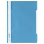 Durable Clear View Project Folder Document Report File - 25 Pack - A4 Blue 252306