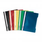 Durable Clear View Project Folder Document Report File - 25 Pack - A4 Blue 252306