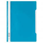 Durable Clear View Project Folder Document Report File - 25 Pack - A4 Blue 252306