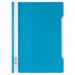 Durable Clear View Project Folder Document Report File - 25 Pack - A4 Blue 252306