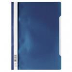 Durable Clear View A4 Folder Dark Blue  Pack of 25 252307