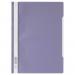 Durable Clear View Project Folder Document Report File - 25 Pack - A4 Purple 252312