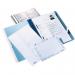 Durable Personnel Suspension Rail Folder Document Report File - A4 Blue 