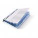 Durable Personnel Suspension Rail Folder Document Report File - 5 Pack - A4 Blue 255506