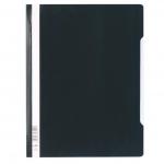 Durable Clear View Project Folder Document Report File - 25 Pack - A4+ Black 257001