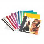 Durable Clear View Project Folder Document Report File - 50 Pack - A4+ Yellow 257004