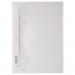 Durable Clear View Project Folder Document Report File - 50 Pack - A4 White 257302