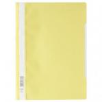 Durable Clear View A4 Folder Economy Yellow Pack of 50 257304