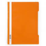 Durable Clear View Project Folder Document Report File - 50 Pack - A4 Orange 257309