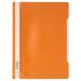 Durable Clear View Project Folder Document Report File - 50 Pack - A4 Orange 257309