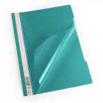 Durable Clear View Project Folder Document Report File - 25 Pack - A4 Dark Green 