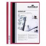 Durable DURAPLUS&reg; Presentation Folder Red Pack of 25 257903
