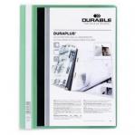 Durable DURAPLUS&reg; Presentation Folder Green Pack of 25 257905