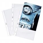 Durable BUSINESS Punched Pockets Sleeve Wallets - 100 Pack - A5 Clear 265119