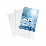 Durable PREMIUM Punched Pockets Sleeve Wallets - 100 Pack - A4 Clear 267619