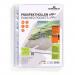 Durable Recycled Punched Pocket PREMIUM Sleeve Wallets - 100 Pack - A4 Clear 268519
