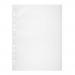 Durable Recycled Punched Pocket PREMIUM Sleeve Wallets - 40 Pack - A4 Clear 268619