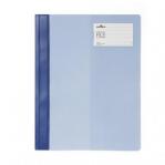 Durable Clear View Project File Folders A4 Blue  Pack of 25 274506
