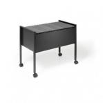Durable ECO Universal Suspension File Trolley - for 80 A4 Folders - Black 309501