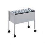 Durable Suspension File Trolley 80 Foolscap Grey - Pack of 1 309710